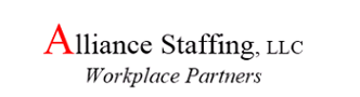 A logo of the office staffing company.